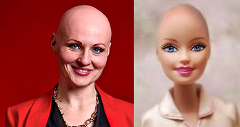 bald barbie