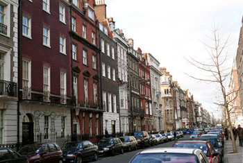 Harley Street in London