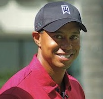 Tiger Woods is losing his hair