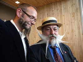 Weird and wonderful beards on display at the Vancouver facial hair club